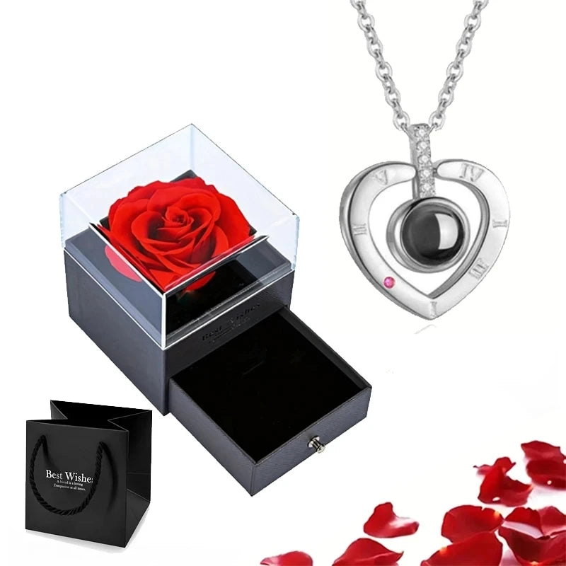 Kit colar projetor românce rosa