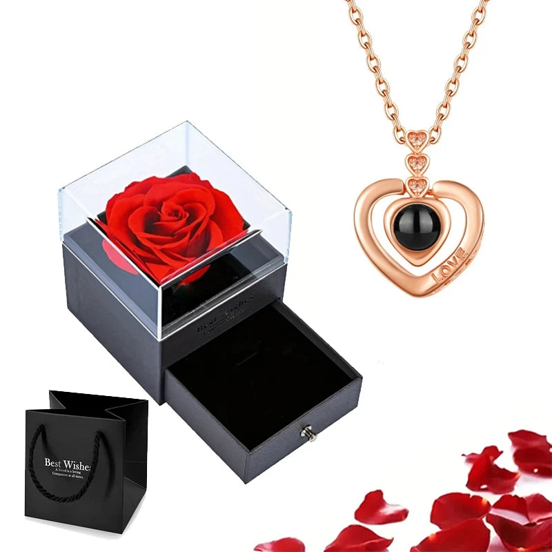Kit colar projetor românce rosa