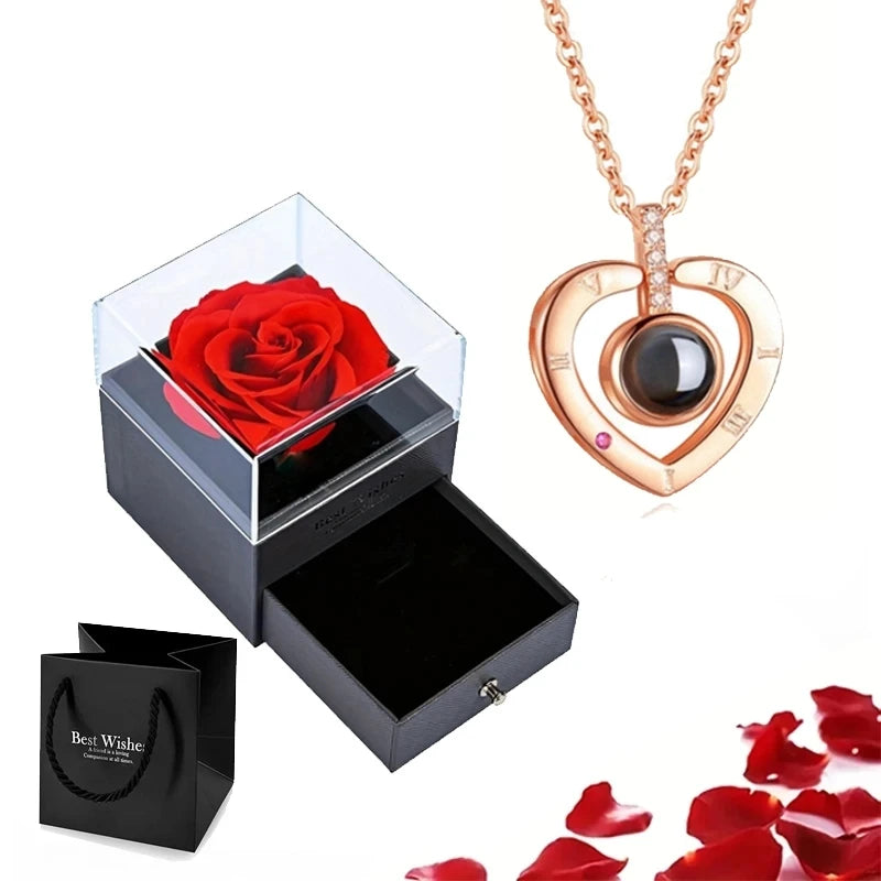 Kit colar projetor românce rosa