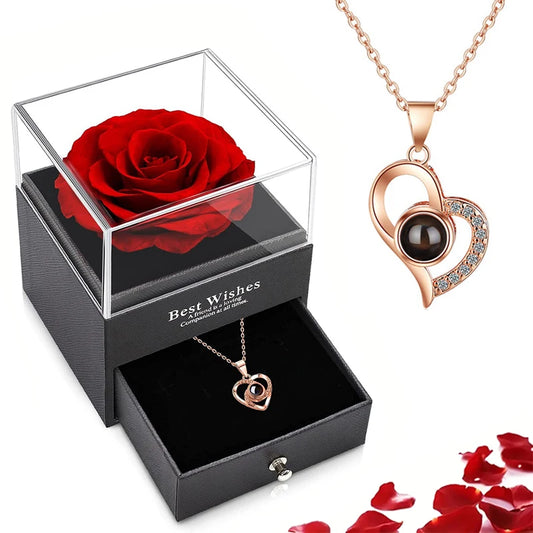Kit colar projetor românce rosa