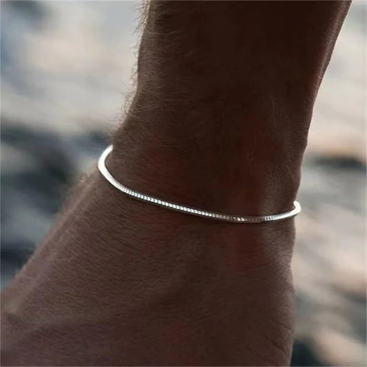 Pulseira elegante masculina