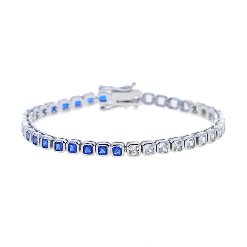 Pulseira riviera geométrica