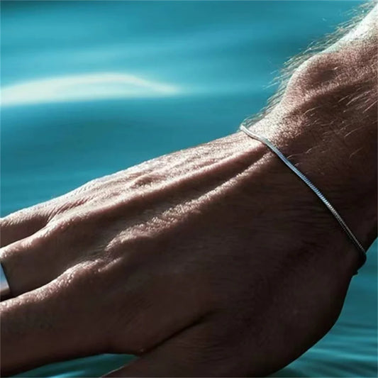 Pulseira elegante masculina