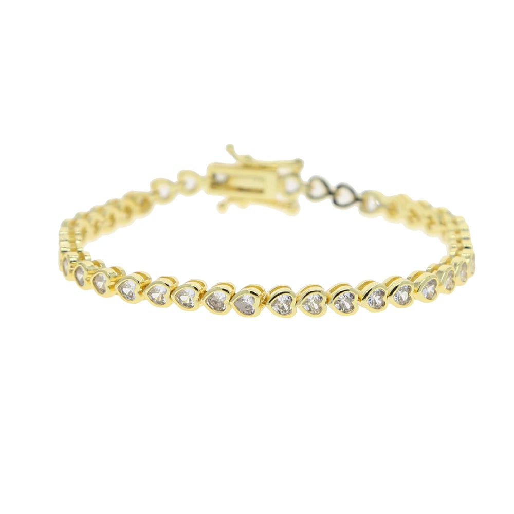 Pulseira riviera geométrica