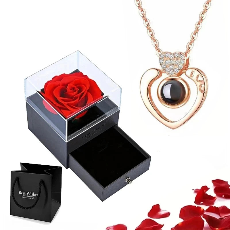 Kit colar projetor românce rosa