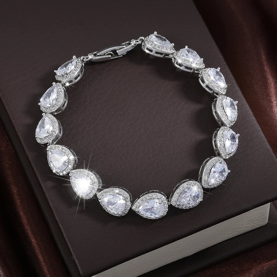 Pulseira gotas de luxo