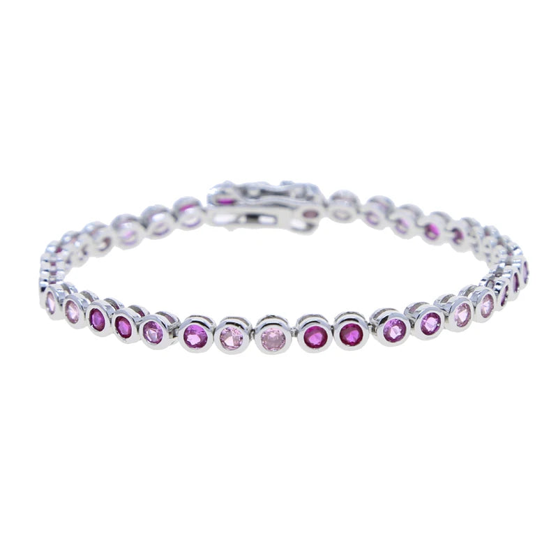 Pulseira riviera geométrica