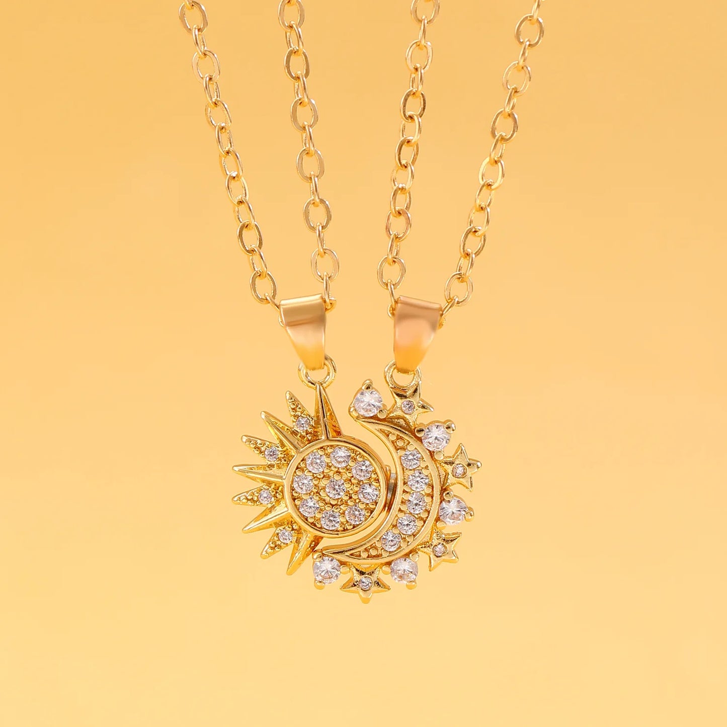 Colar Sol e Lua