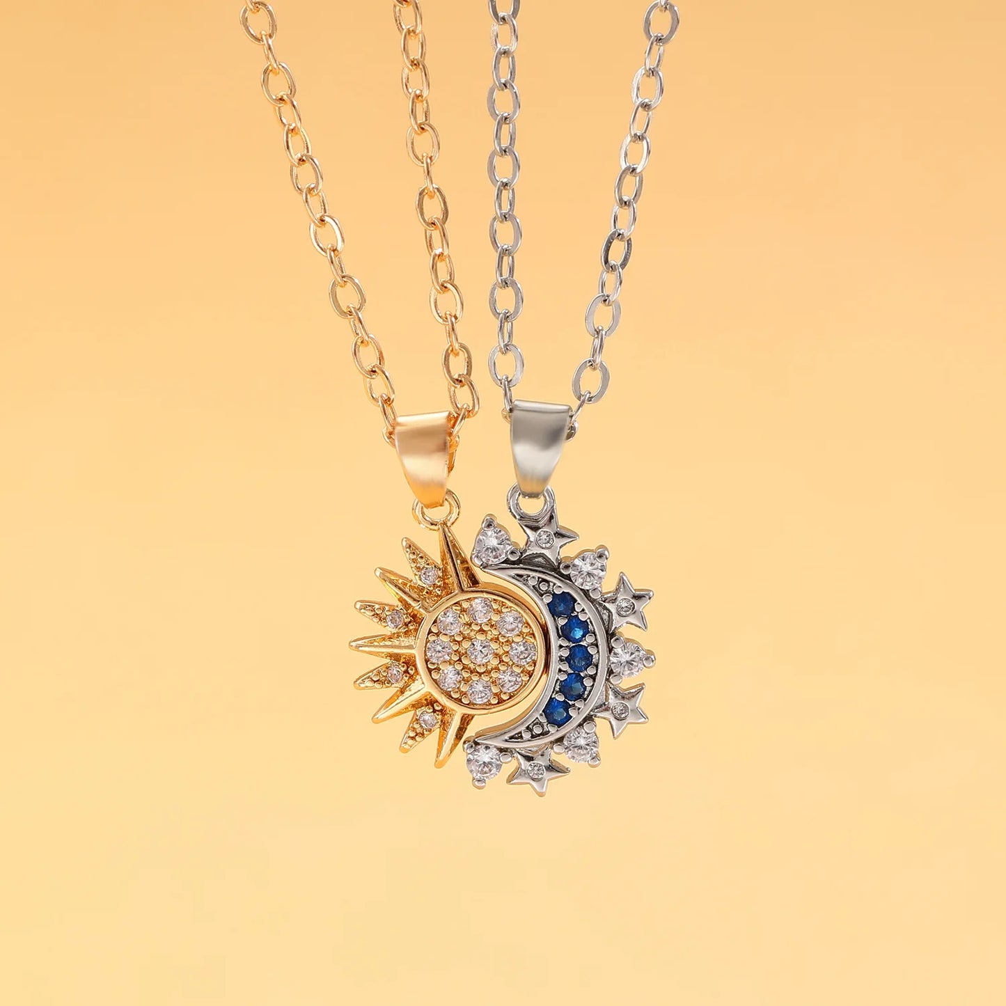 Colar Sol e Lua