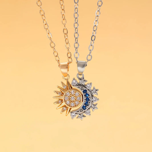 Colar Sol e Lua