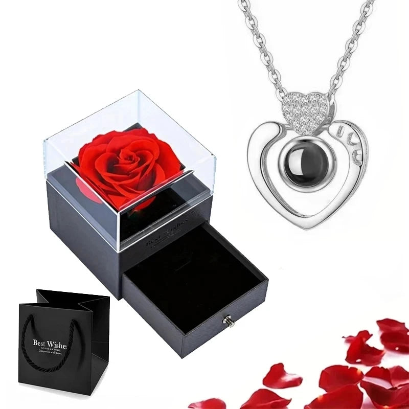 Kit colar projetor românce rosa