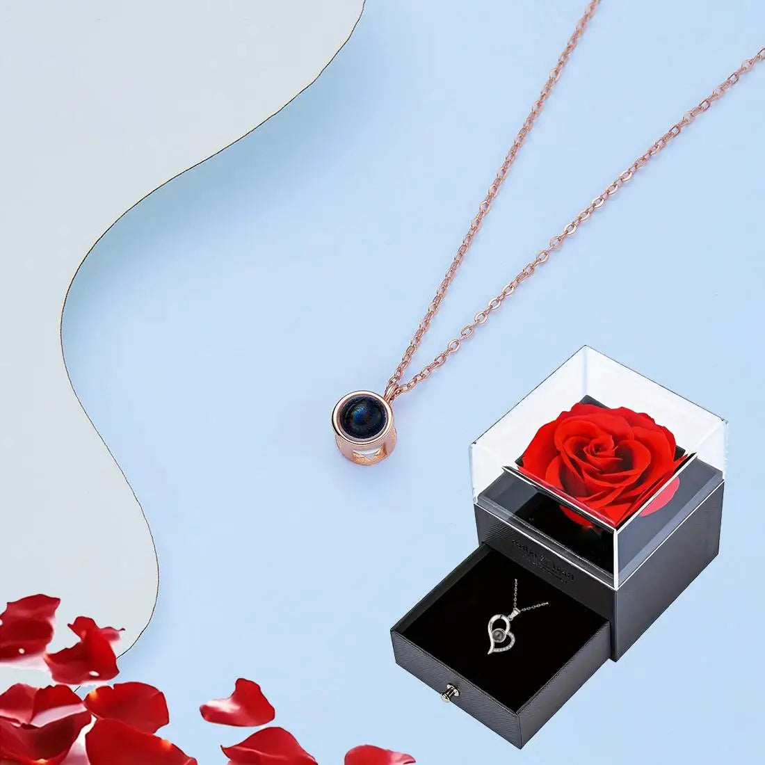 Kit colar projetor românce rosa