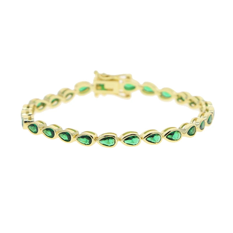 Pulseira riviera geométrica