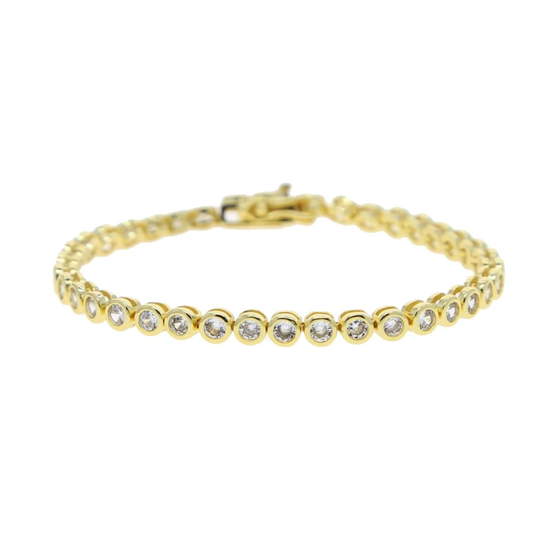 Pulseira riviera geométrica