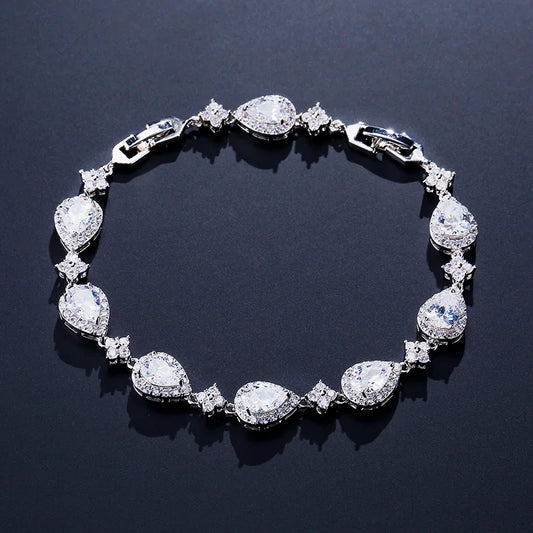 Pulseira gotas de luxo