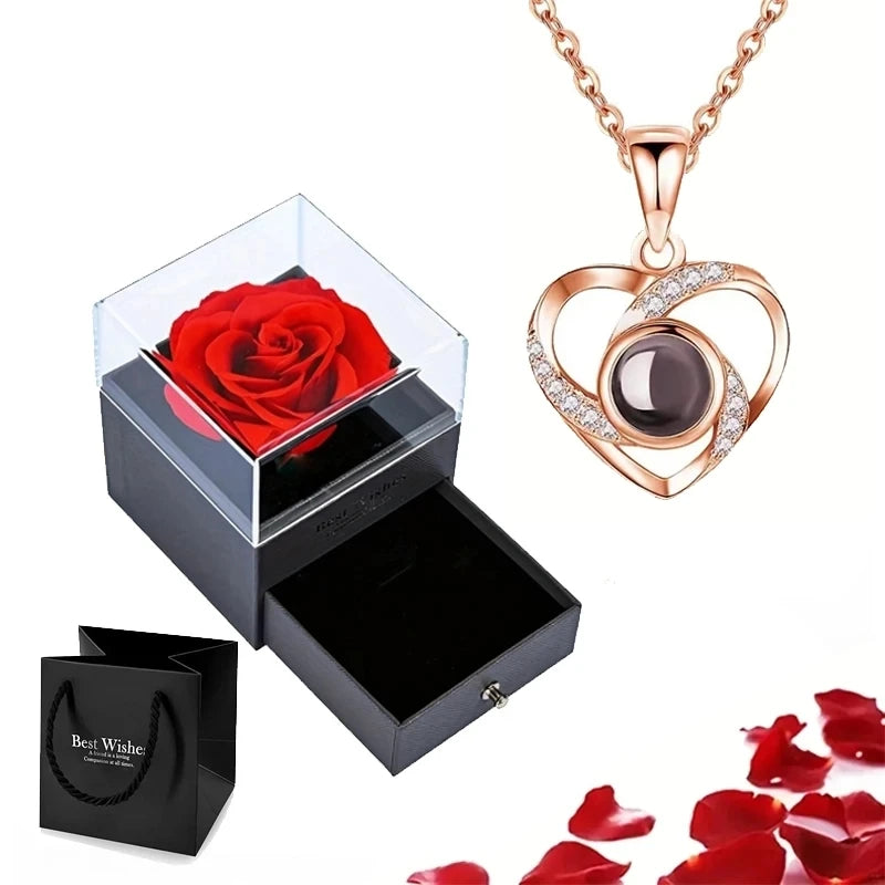 Kit colar projetor românce rosa
