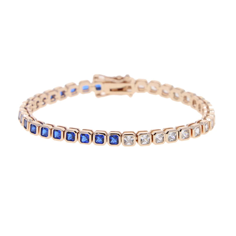 Pulseira riviera geométrica