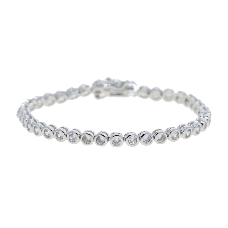 Pulseira riviera geométrica