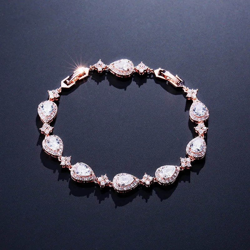 Pulseira gotas de luxo