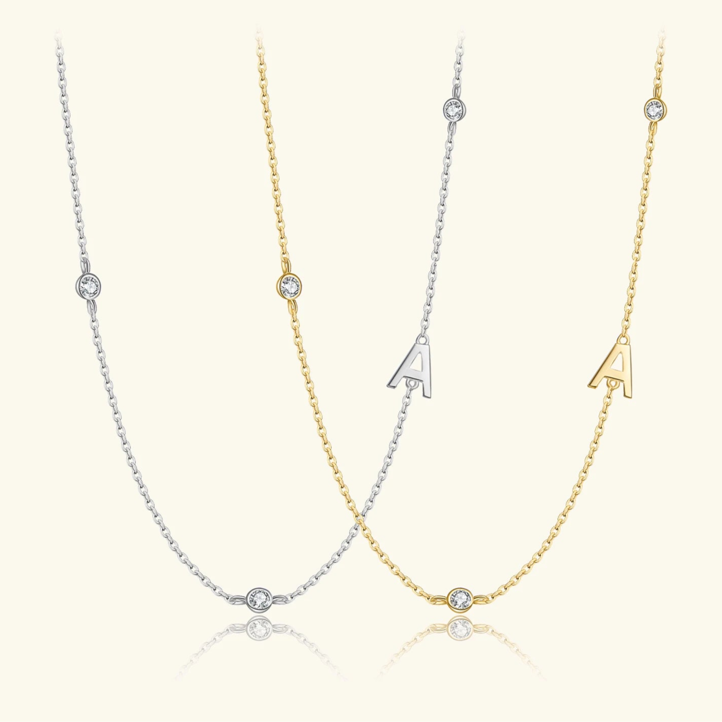 Colar inicial charm