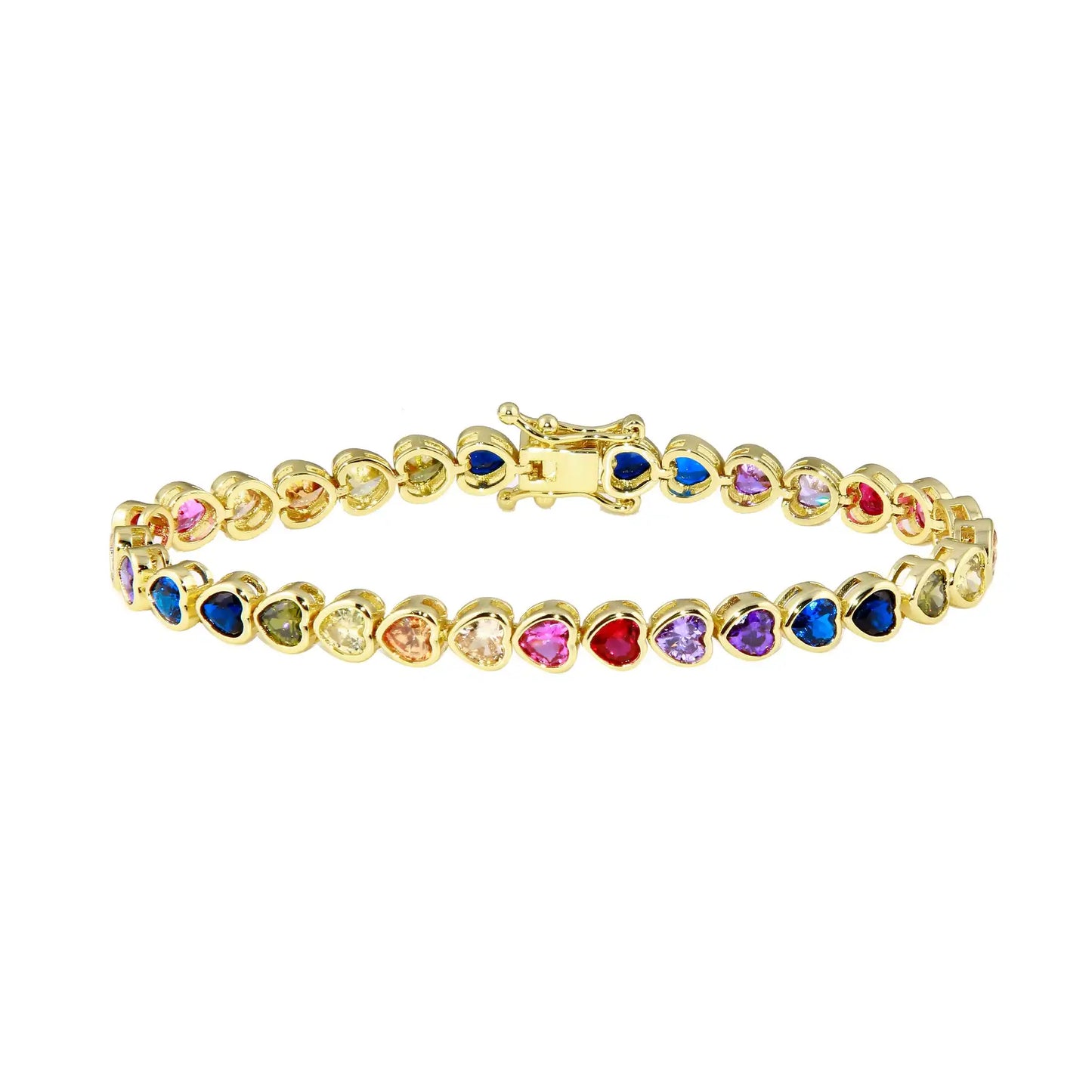 Pulseira riviera geométrica