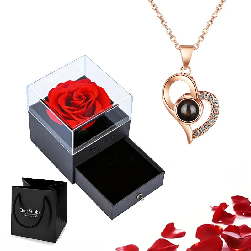 Kit colar projetor românce rosa