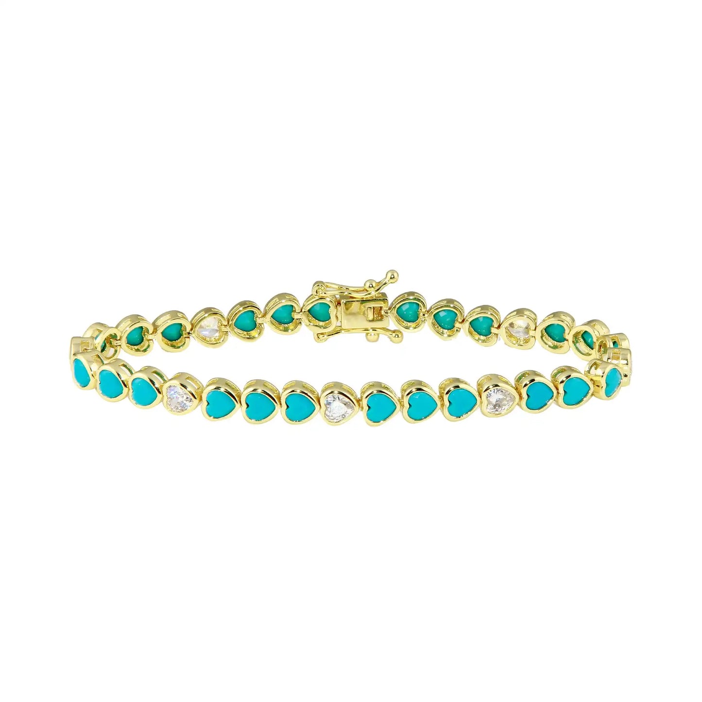 Pulseira riviera geométrica